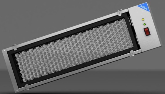 蜂窝式电子空气净化消毒机